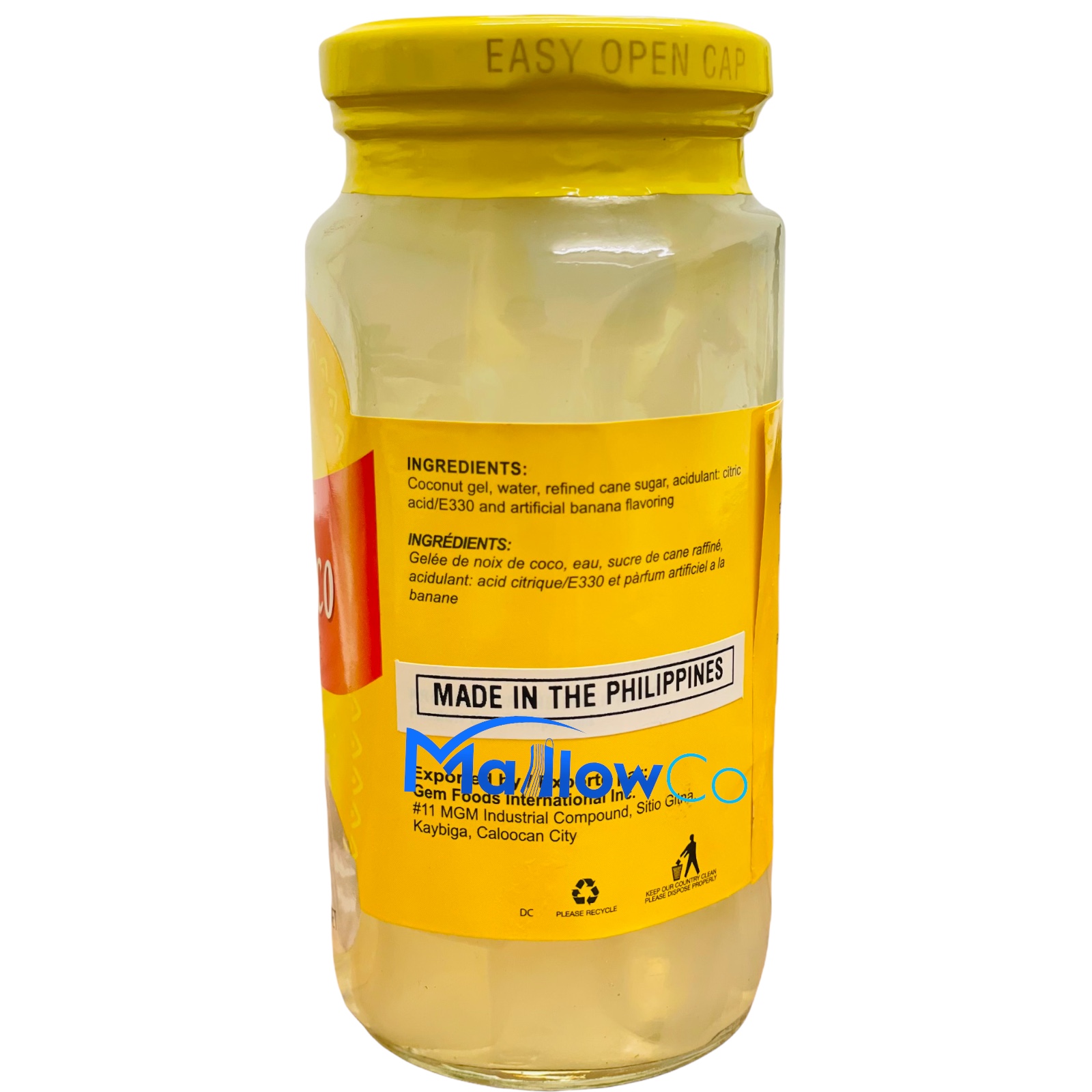 White  Nata De Coco (Coconut Gel) - Daily Needs & Others 340gm - Image 2