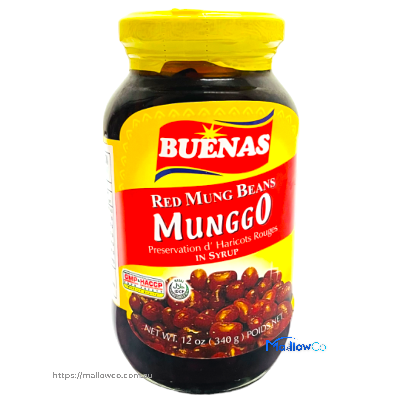 Red Mung Beans in Syrup (Munggo) - Daily Needs & Others 340gm - Image 1