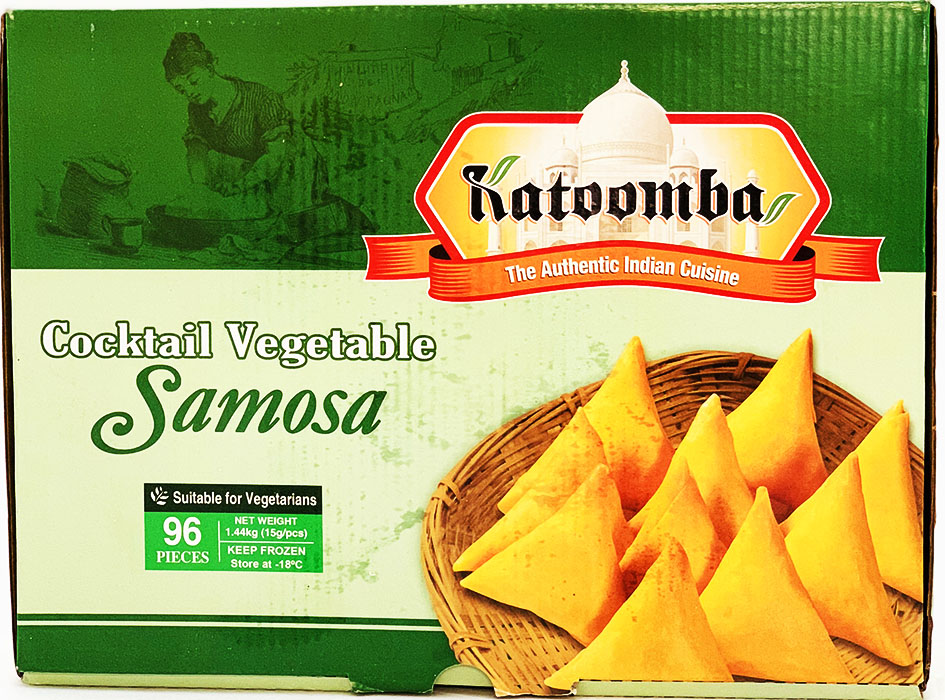 Katoomba Cocktail Vegetable Samosa - Frozen & Fridge Foods 96pcs - Image 1