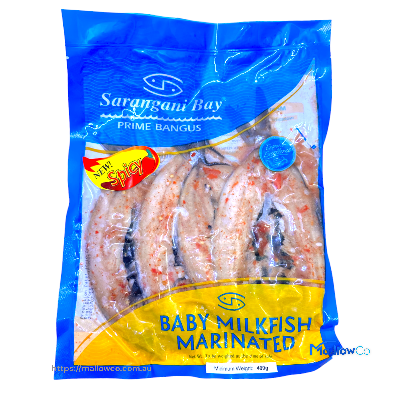 Sarangani Bay Baby Milkfish Marinated Spicy - Frozen & Fridge Foods 360gm - Image 1