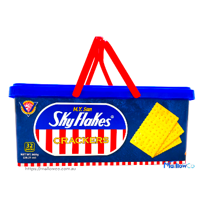 M.Y. San Sky flakes Crackers - Snacks & Biscuit 800gm - Image 1