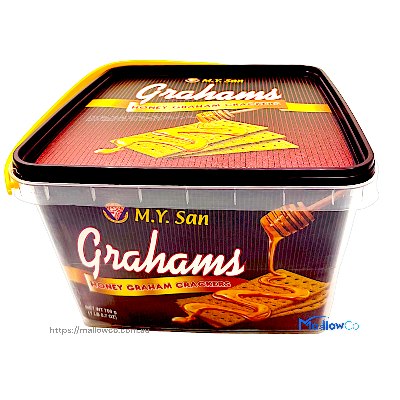 M.Y San Grahams Honey Crackers - Snacks & Biscuit 700gm - Image 2