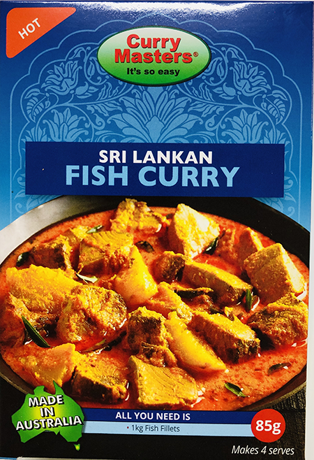 Sri Lankan Fish Curry - Spices & Premix 1pcs by Curry Master