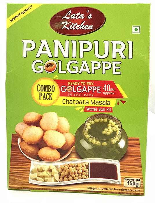 Flat Pani Puri - Snacks & Biscuit 150gm - Image 1