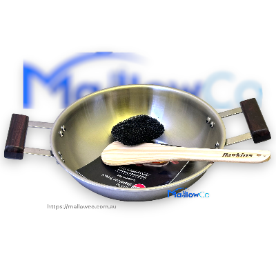 Hawkins Deep Fry Pan Kadai 2.5L Stainless Steel Gas Induction 3mm Thick 26cm Diameter - Kitchen & Utensils 1pcs - Image 4