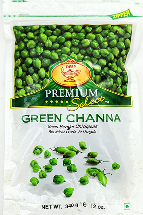 Frozen Green Channa (Green Chickpeas ) - Frozen & Fridge Foods 340gm - Image 1