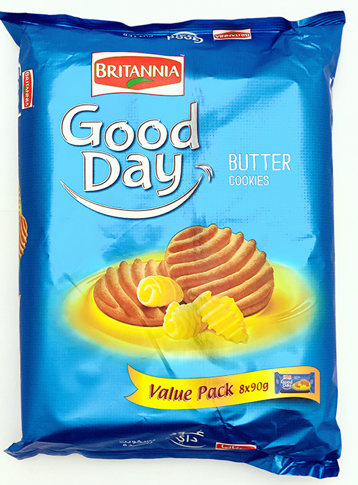 Britannia Good Day Butter Cookies - Snacks & Biscuit 720gm by Britannia - Image 1