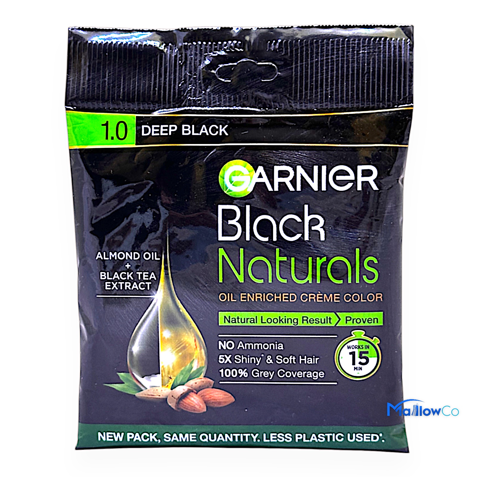 Garnier Natural Creme Color 1.0 Deep Black 20gm