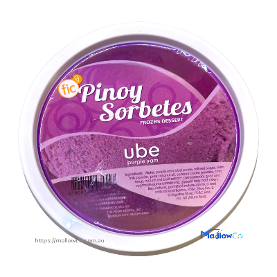 Pinoy Sorbetes (Ube Purple Yam) - Frozen & Fridge Foods 1500ml - Image 1