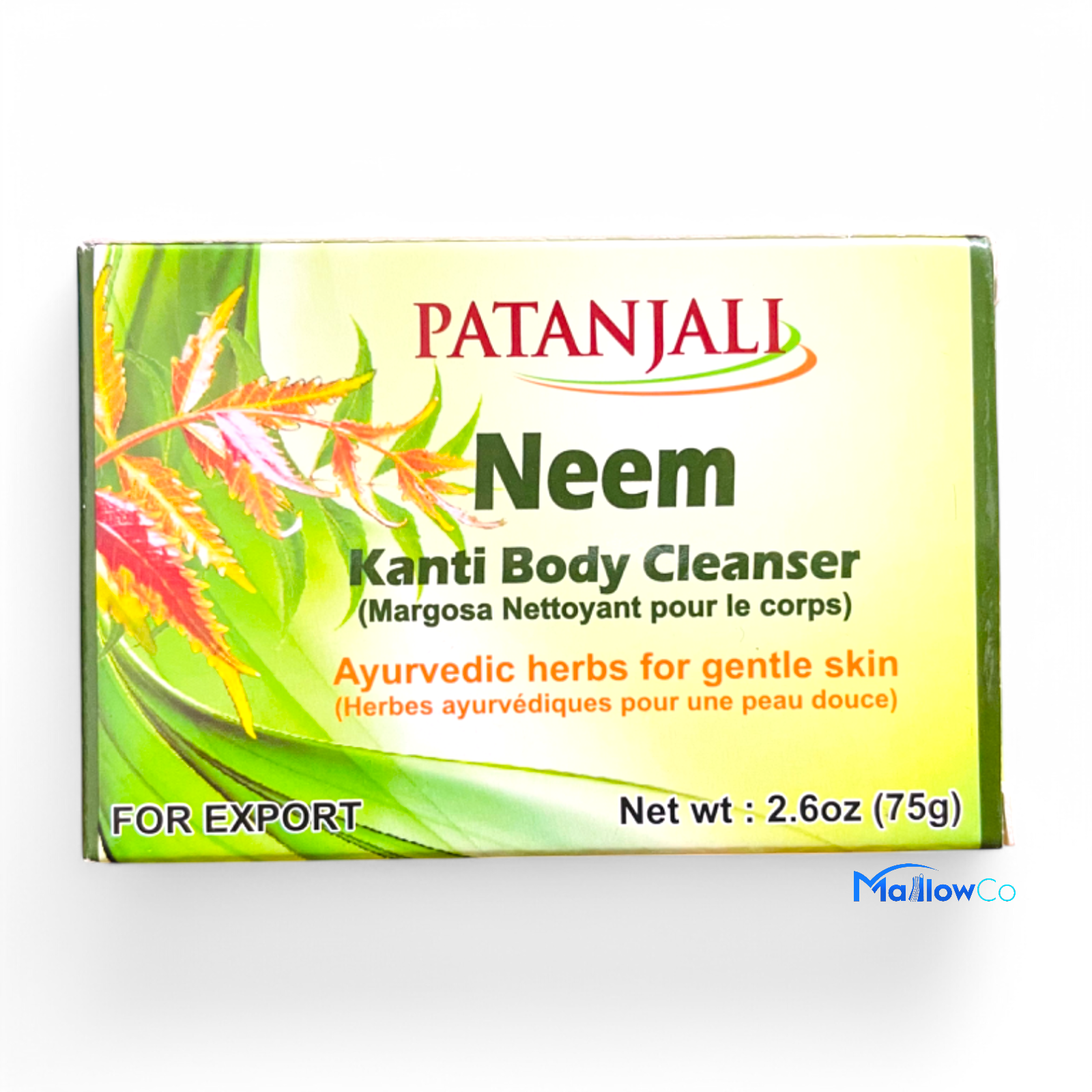 Patanjali Neem Kanti Body Cleanser 75gm x 3pack - Cosmetics & Health 3pcs