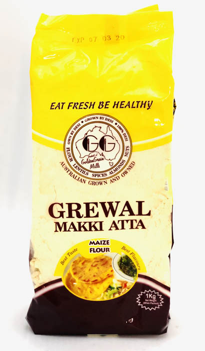 Makki Atta (Corn Flour) - Rice & Flour 2lb - Image 1