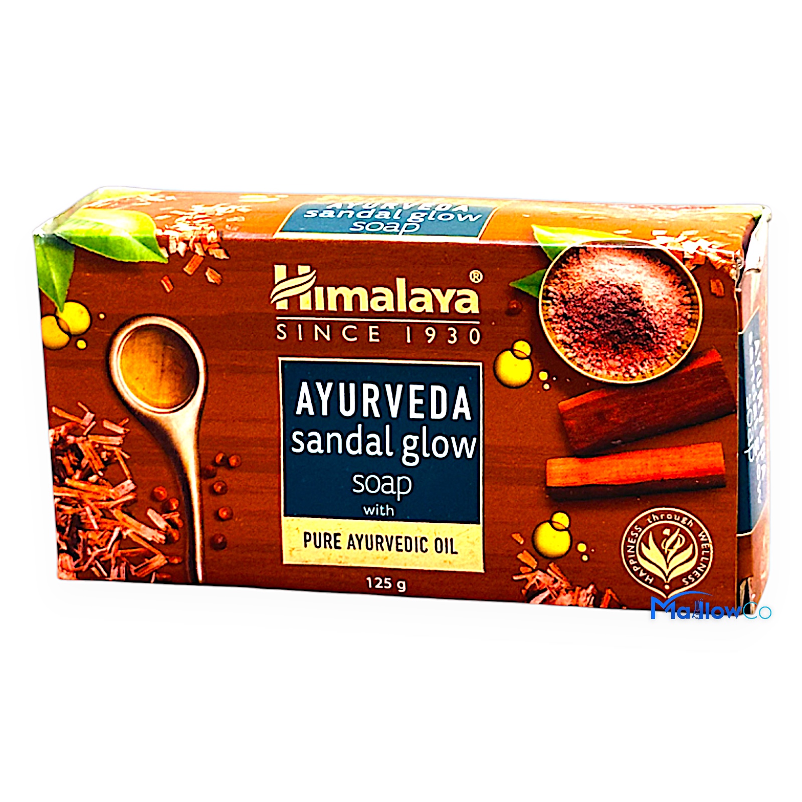 Himalaya Ayurveda Sandal Glow Soap - Cosmetics & Health 125gm by Himalaya