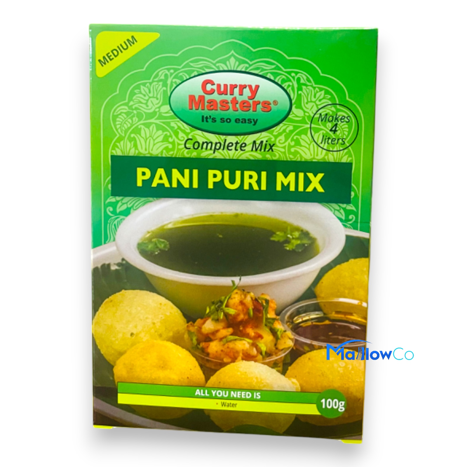 Curry Master Pani Puri Mix - Spices & Premix 1pcs by Curry Master