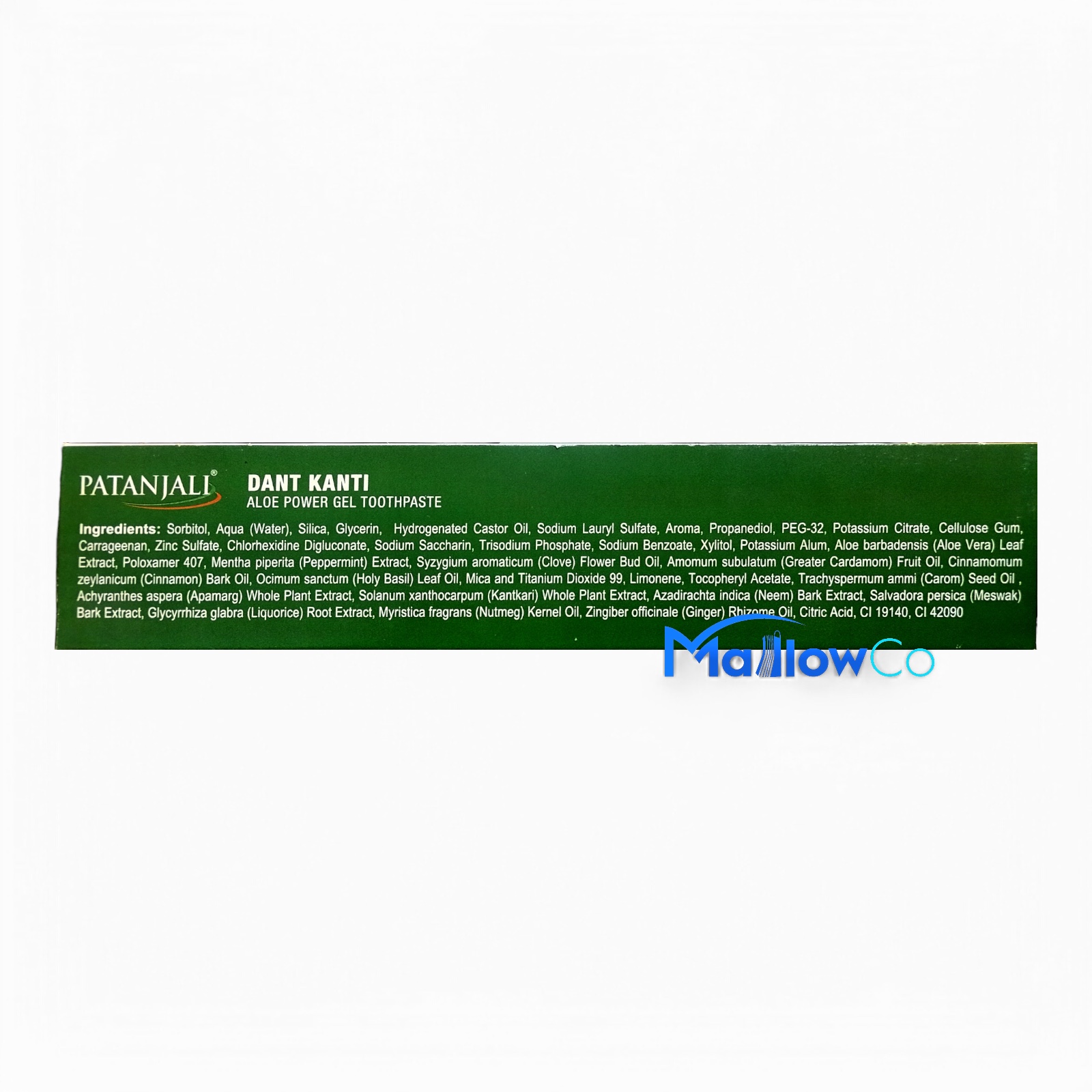 Patanjali Dant Kanti Aloe Toothpaste - Cosmetics & Health 1pcs