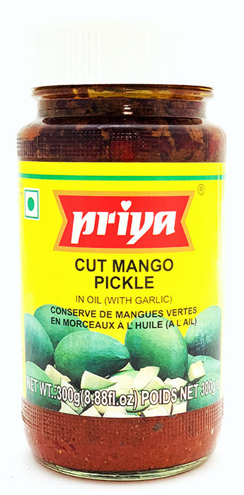 Priya Cut Mango Pickle - Pickle & Chutney 300gm - Image 1