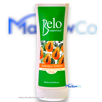 Belo Papaya Lotion 200ml SPF 30 Brightening + Protecting - Cosmetics & Health 200ml