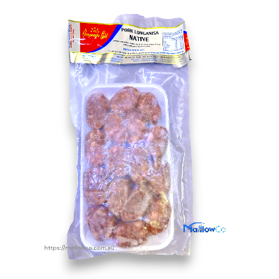 Pork Longanisa Native - Frozen & Fridge Foods 450gm - Image 1