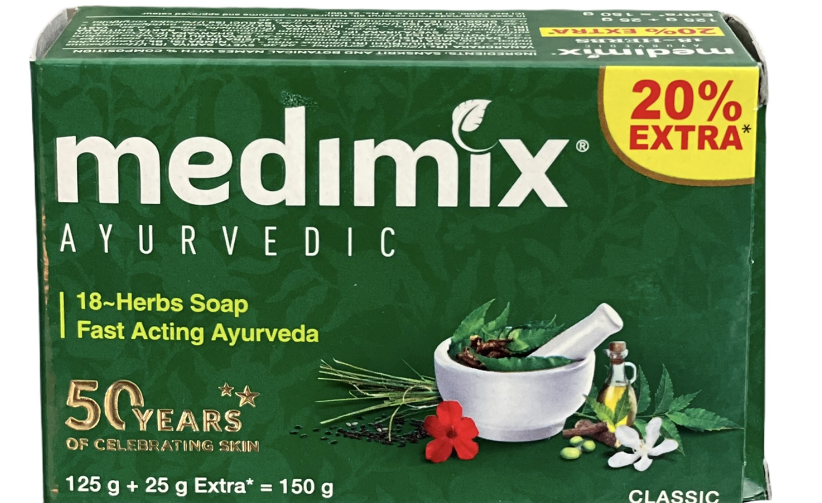 Medimix AYURVEDIC SOAP - Cosmetics & Health 1pcs - Image 3