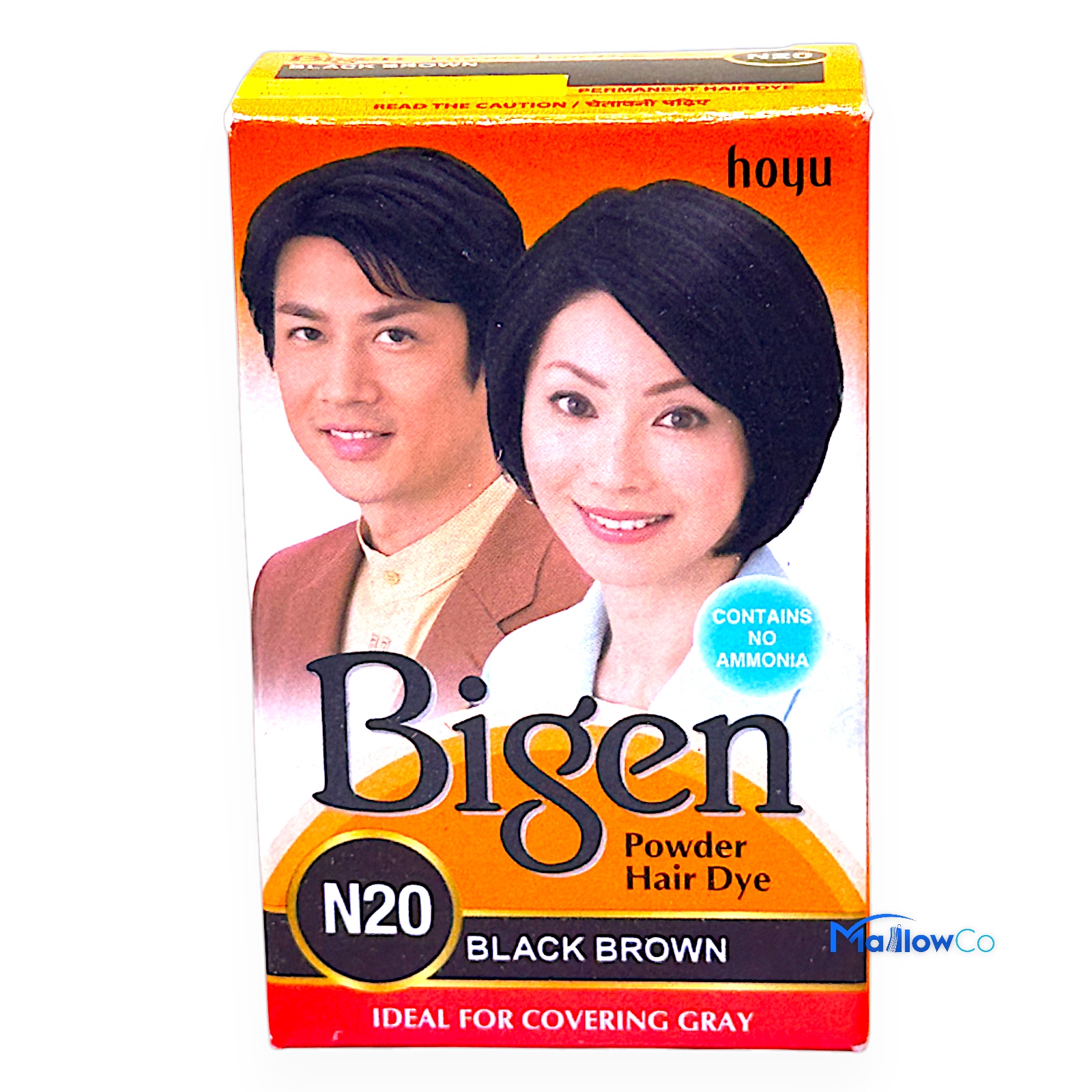 Bigen Powder Hair Dye N20 Black Brown