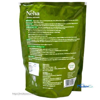 Neha Herbal Mehandi Hair Color - Cosmetics & Health 500gm by Neha - Image 2