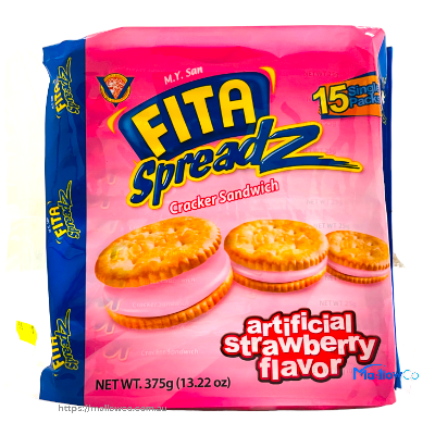 M.Y Fita Cracker (strawberry flavor) - Snacks & Biscuit 375gm - Image 1