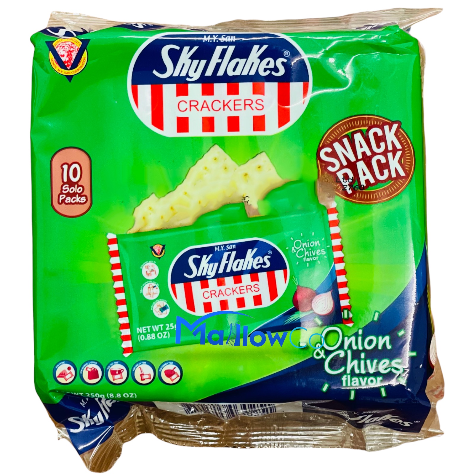 M.Y Sky Flakes Onion and Chives Cracker - Snacks & Biscuit 250gm