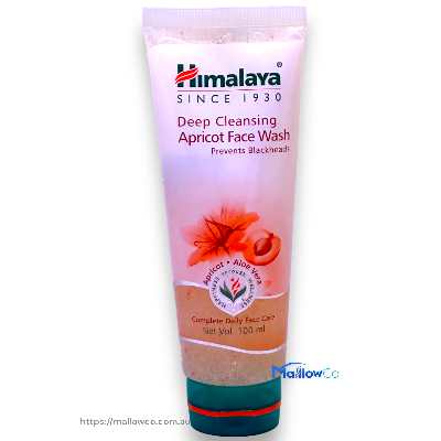 Himalaya Deep Cleansing Apricot Face Wash - Cosmetics & Health 100ml by Himalaya - Image 1