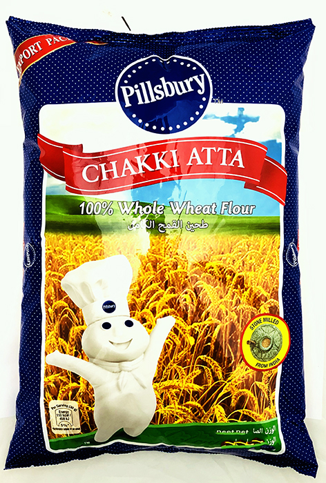 Pillsbury Chakki Atta 1kg - Rice & Flour 1kg - Image 1