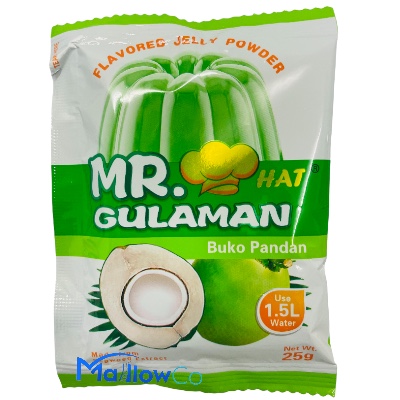 Mr. Gulaman Buko Pandan Jelly Powder - Daily Needs & Others 250gm - Image 1