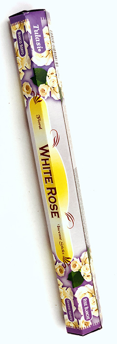 Tulasi Incense White Rose - Festive & Occasions 1pcs - Image 1