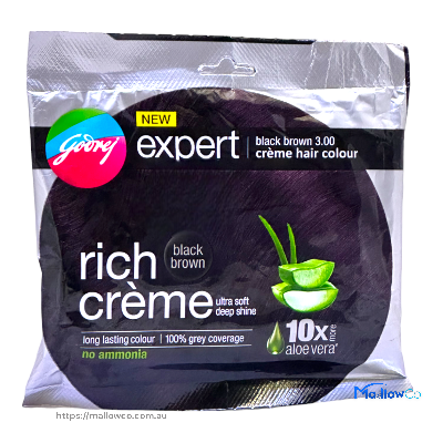 Godrej Expert Black Brown Hair Color - Cosmetics & Health 20gm by Godrej - Image 1