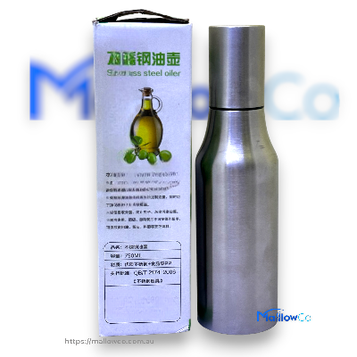 Oiler Stainless Steel Oil Container - Kitchen & Utensils 750ml