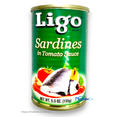 Ligo Sardine Tomato Sauce - Daily Needs & Others 155gm - Image 1