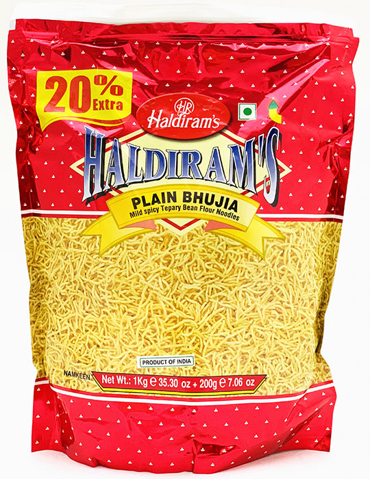 Haldiram's Plain Bhujia - Snacks & Biscuit 1kg by Haldiram - Image 1