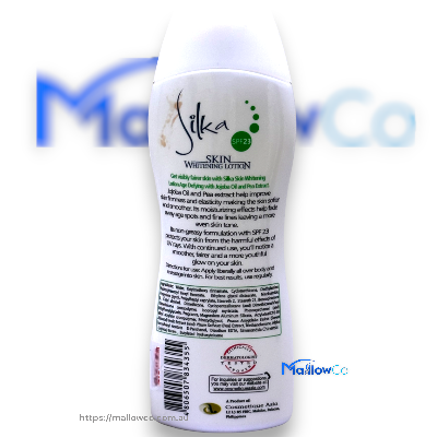 Silka Skin Whitening Lotion Age Defying SPF 23 Jojoba 200ml - Cosmetics & Health 200ml