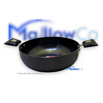 Kumar Kadai Hard Anodized Non Stick Glass Lid 3.25mm Thickness 26cm Diameter - Kitchen & Utensils 1pcs - Image 2