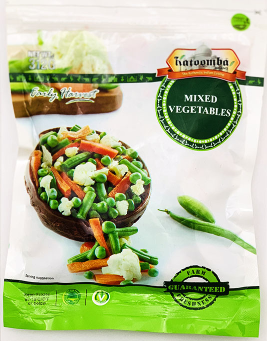 Frozen mixed vegetable - Frozen & Fridge Foods 312gm - Image 1