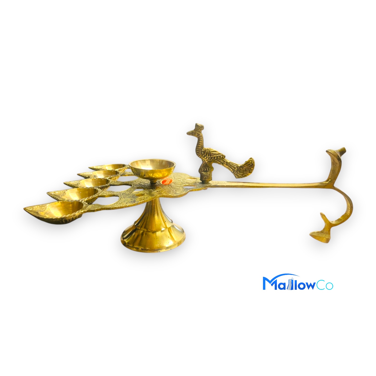 Aarati Panchamukhi Brass Large 12 inch - Festive & Occasions 1pcs