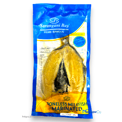 Sarangani Bay Boneless Milkfish Marinated - Frozen & Fridge Foods 340gm - Image 1