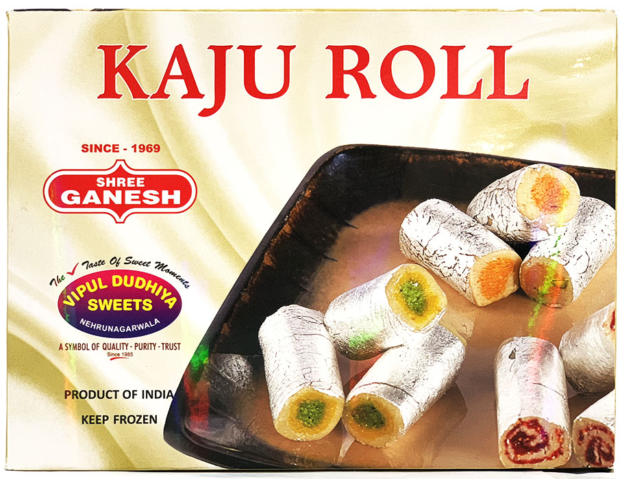 Shree Ganesh Kaju Roll - Frozen & Fridge Foods 300gm - Image 1