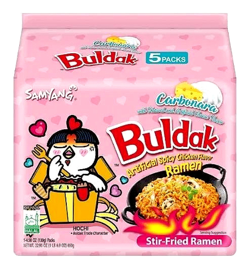 Samyang Buldak Carbonara Hot Chicken Flavor Ramen - Grocery 1pcs by Samyang Foods - Image 1