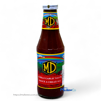 MD Chilli Garlic Sauce - Pickle & Chutney 400gm by MD