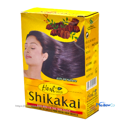 Hesh Shikakai Powder (Acacia concinna) - Cosmetics & Health 100gm - Image 1