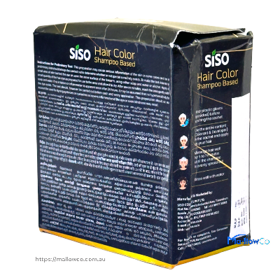 Siso Hair Color Shampoo Based 20gmx10 - Cosmetics & Health 1pcs by Siso