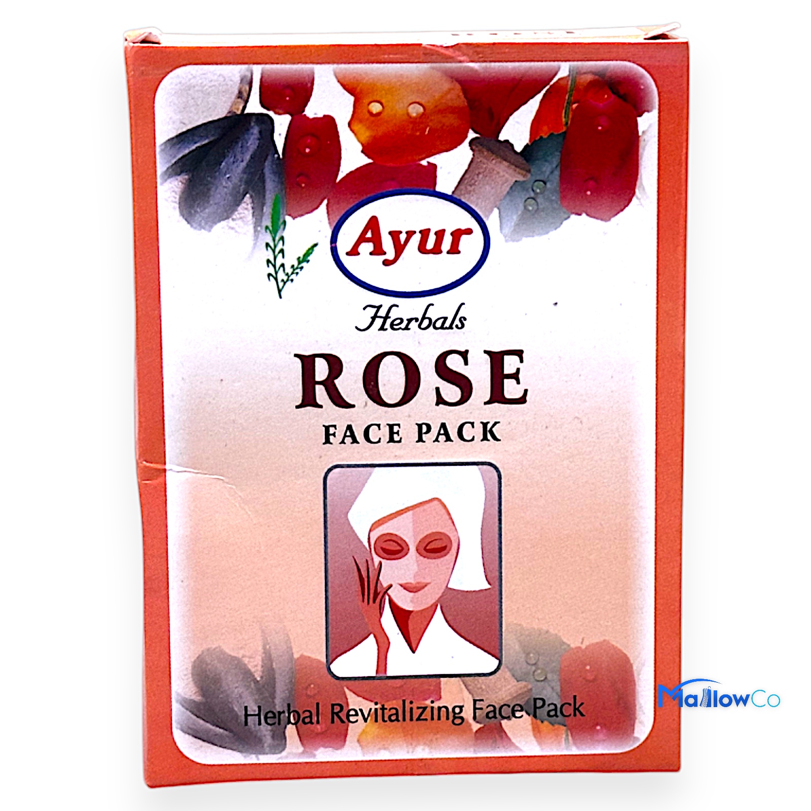 Ayur Herbal Rose Face Pack