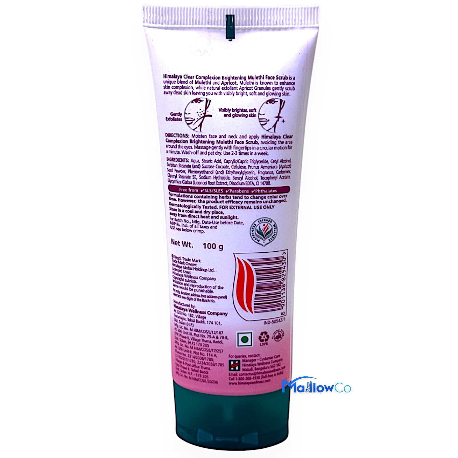 Himalaya Clear Complexion Brightening Mulethi Facescrub