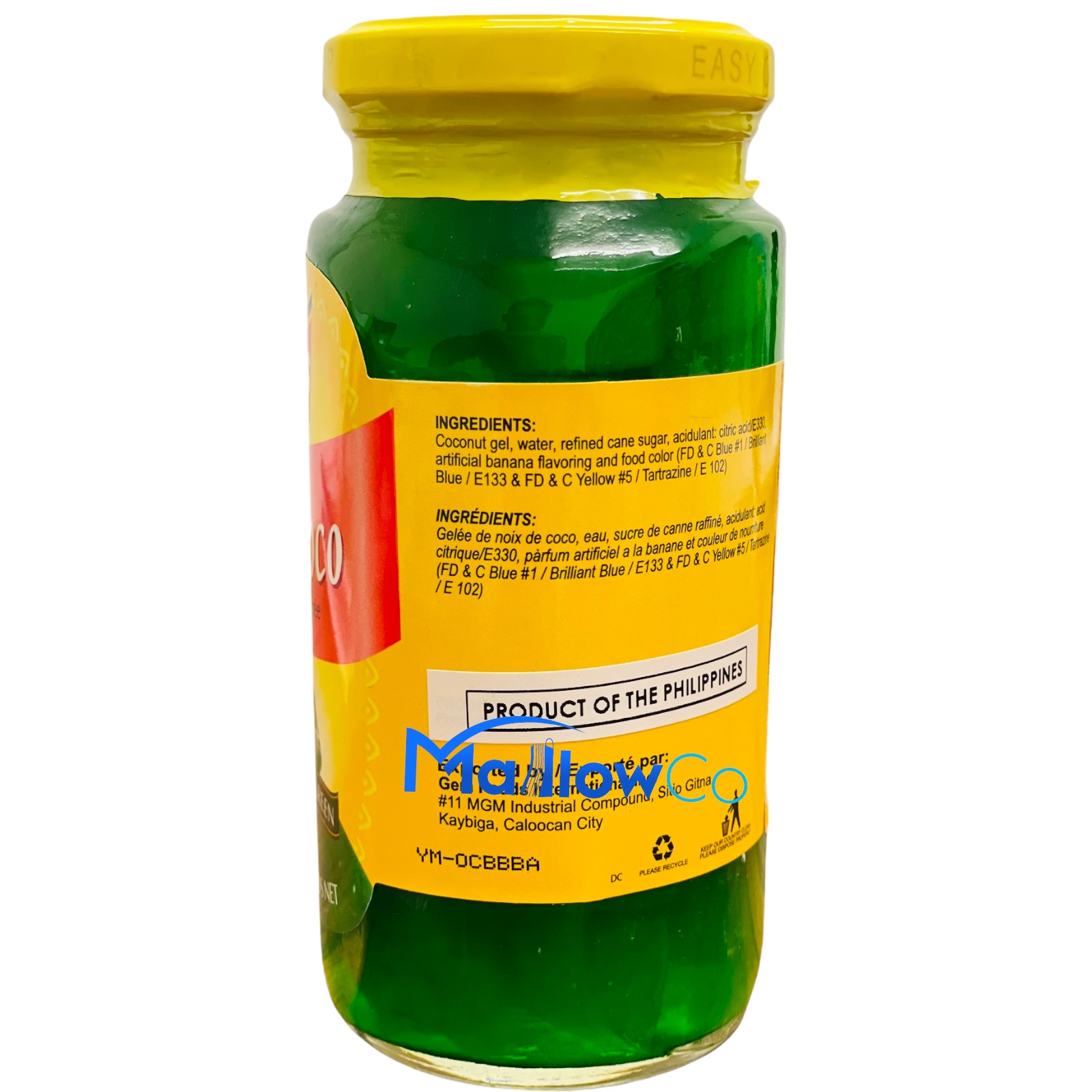 Green  Nata De Coco (Coconut Gel) - Daily Needs & Others 340gm