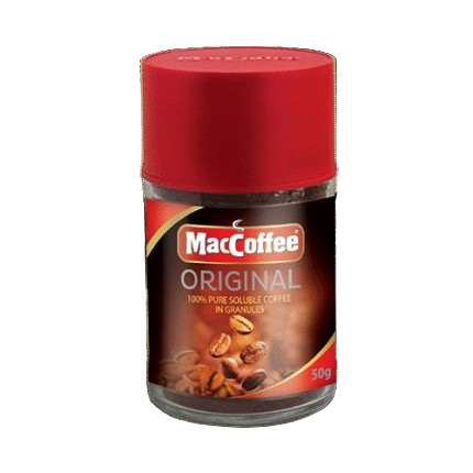 MacCoffee Original 100% Pure Soluble Coffee Granules Jar - Grocery 200gm - Image 2