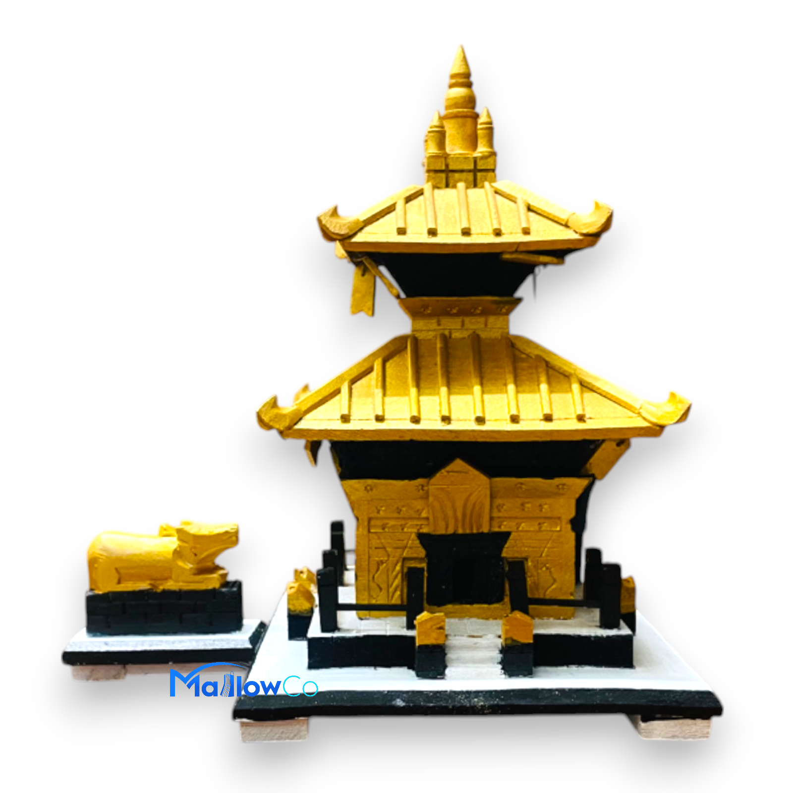 Nepali Handmade Replica Of Pashupatinath Temple 8 inch - Festive & Occasions 1pcs