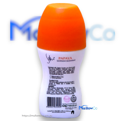 Silka Papaya Whitening Deodorant - Cosmetics & Health 40ml - Image 2